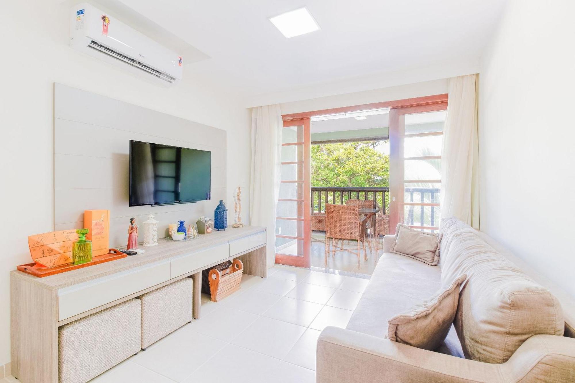 Pf35 Otimo Quarto E Sala A 20M Da Praia Praia do Forte Exteriör bild